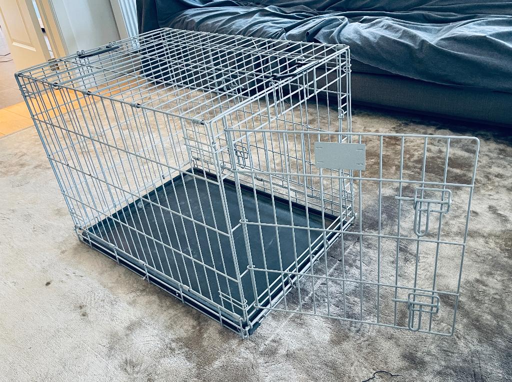 Opvouwbare Hondenbench 60h x 78l x 55b, Dieren en Toebehoren, Ophalen, Gebruikt