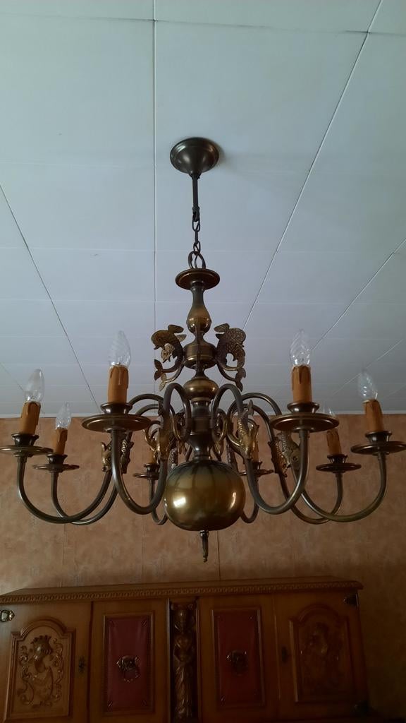 Kroonluchter, Huis en Inrichting, Lampen | Kroonluchters, Ophalen