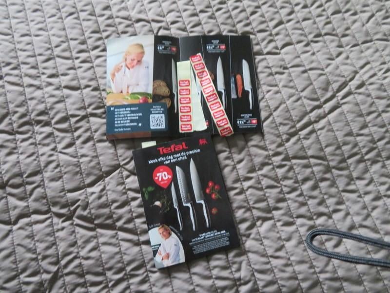 20 zegeltjes voor messen van Delhhaize, Collections, Actions de supermarché, Autres supermarchés, Enlèvement ou Envoi