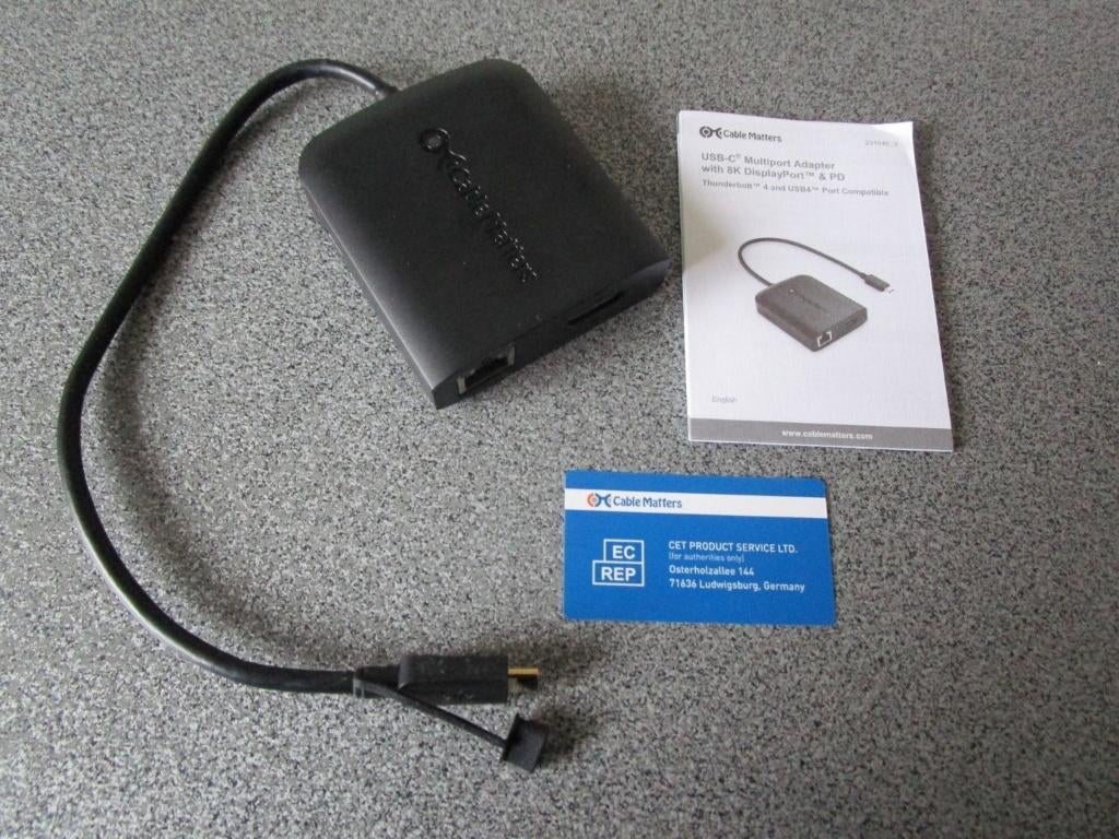 NIEUW IN DOOS multipoort-adapter van CABLE MATTERS, Ophalen of Verzenden, Nieuw