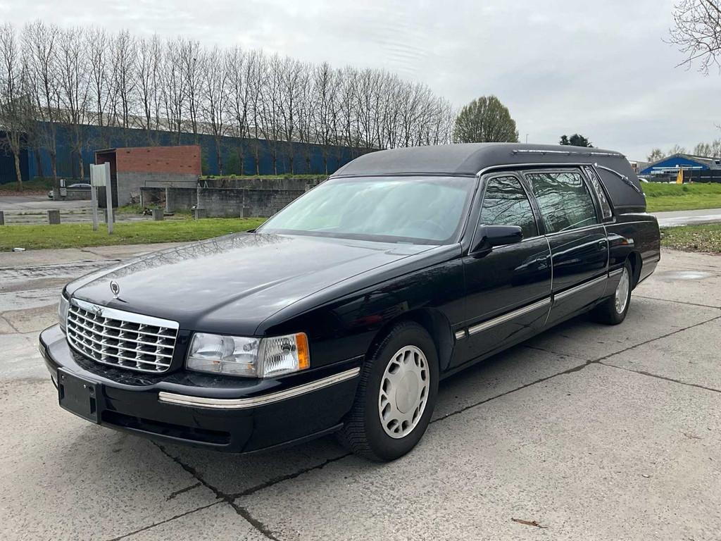 2000 Cadillac lijkwagen, Auto's, Cadillac, Automaat, Gebruikt, Overige modellen, Bedrijf