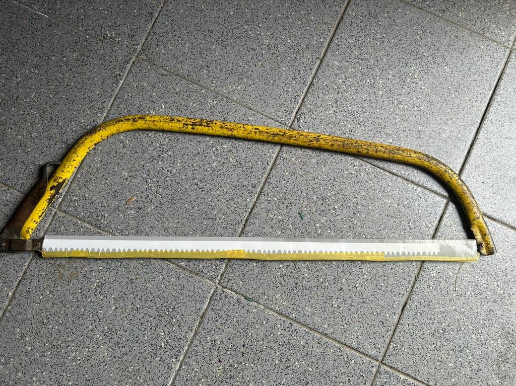 Scie à supports et branches+2 nouvelles lames scie trempées, Enlèvement, Comme neuf, Scie à métaux