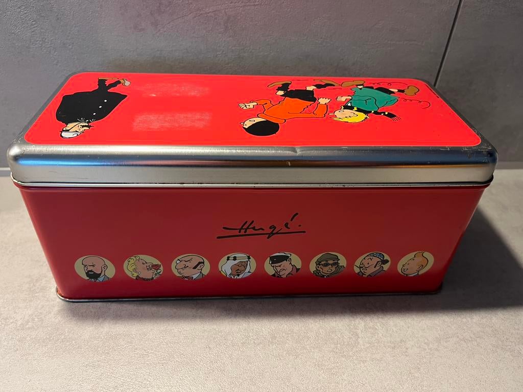Boîte en métal Hergé, Verzamelen, Blikken, Ophalen, Gebruikt
