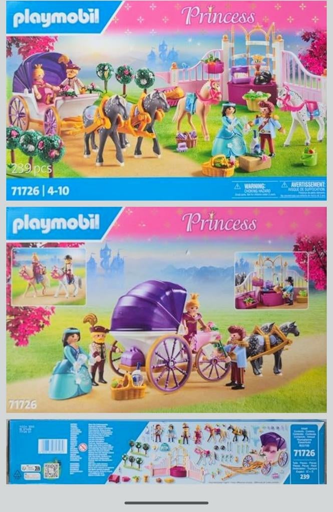 Playmobil 71726 Koetshuis en koets groot (nieuw!), Ophalen of Verzenden