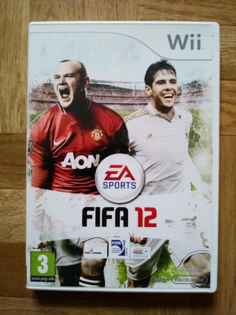 Fifa 12 voetbal spel voor de Wii of Wii U, Games en Spelcomputers, Games | Nintendo Wii, Zo goed als nieuw, Sport, 3 spelers of meer
