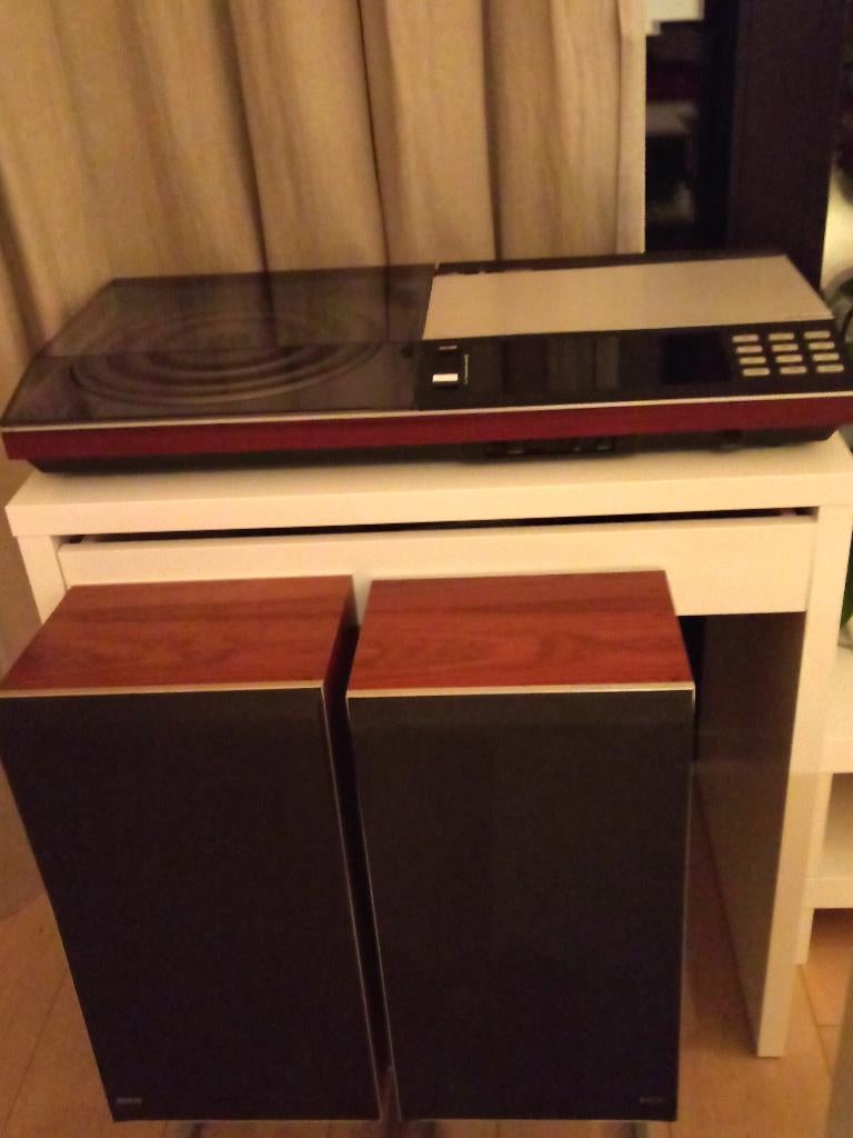 muziekinstallatie B&O Beocenter 7000 -  2 boxen beovox S45, TV, Hi-fi & Vidéo, Enlèvement, Utilisé, Bang & Olufsen