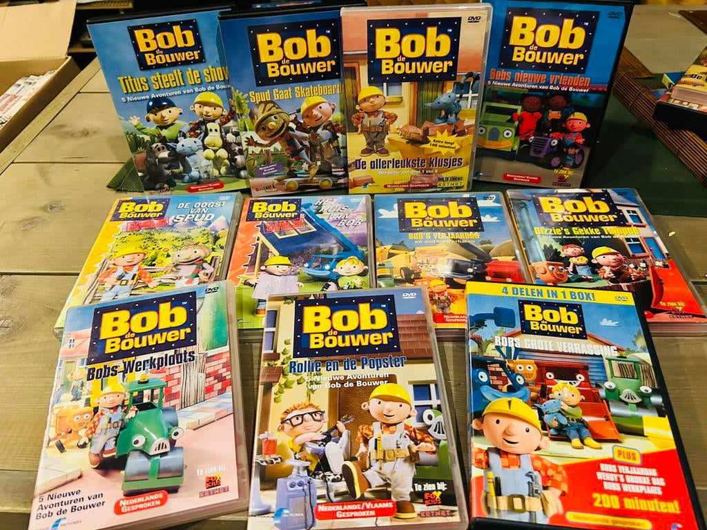 Bob de Bouwer 12DVD Collectie, Enlèvement ou Envoi, Comme neuf