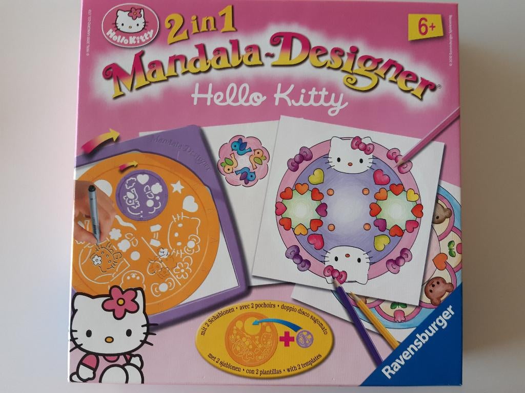Mandala Hello Kitty, Ophalen, Zo goed als nieuw, Knutselen