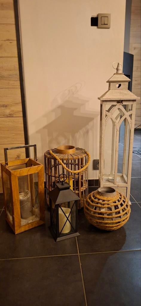 Lot de lanternes, Bougie