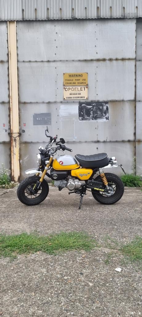 Honda Monkey Banana Yellow in prachtstaat!, Motos, Motos | Honda, Particulier, ABS