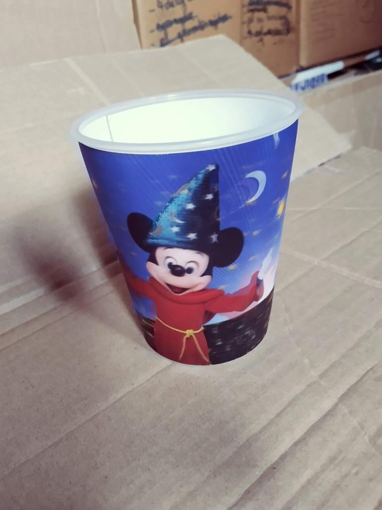 magische drinkbeker Mickey Mouse disneyland nieuw, Ophalen of Verzenden, Mickey Mouse, Nieuw