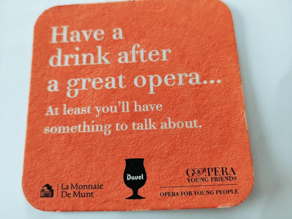 Bierviltje Duvel, Verzamelen, Ophalen of Verzenden, Gebruikt, Viltje(s), Duvel