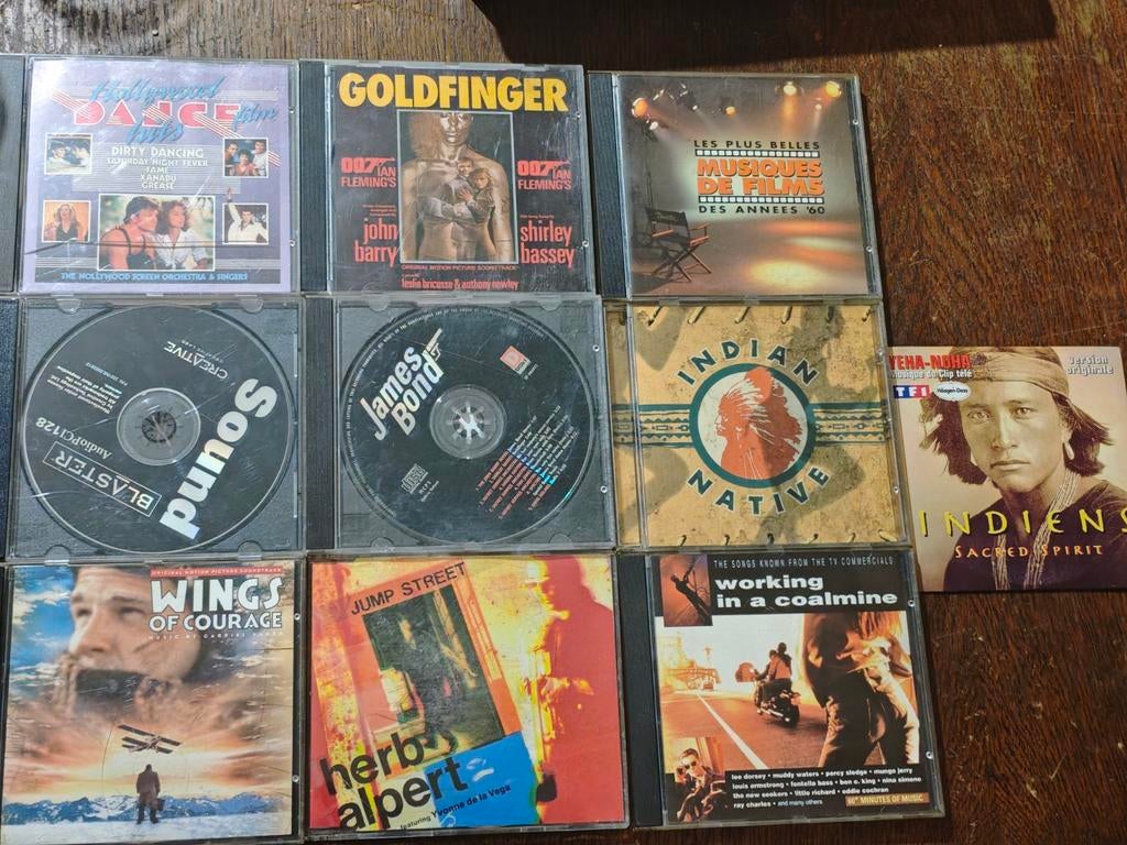 Lot van 10 soundtrack cd's en filmmuziek (o.a. James bond), Cd's en Dvd's, Ophalen of Verzenden, Zo goed als nieuw
