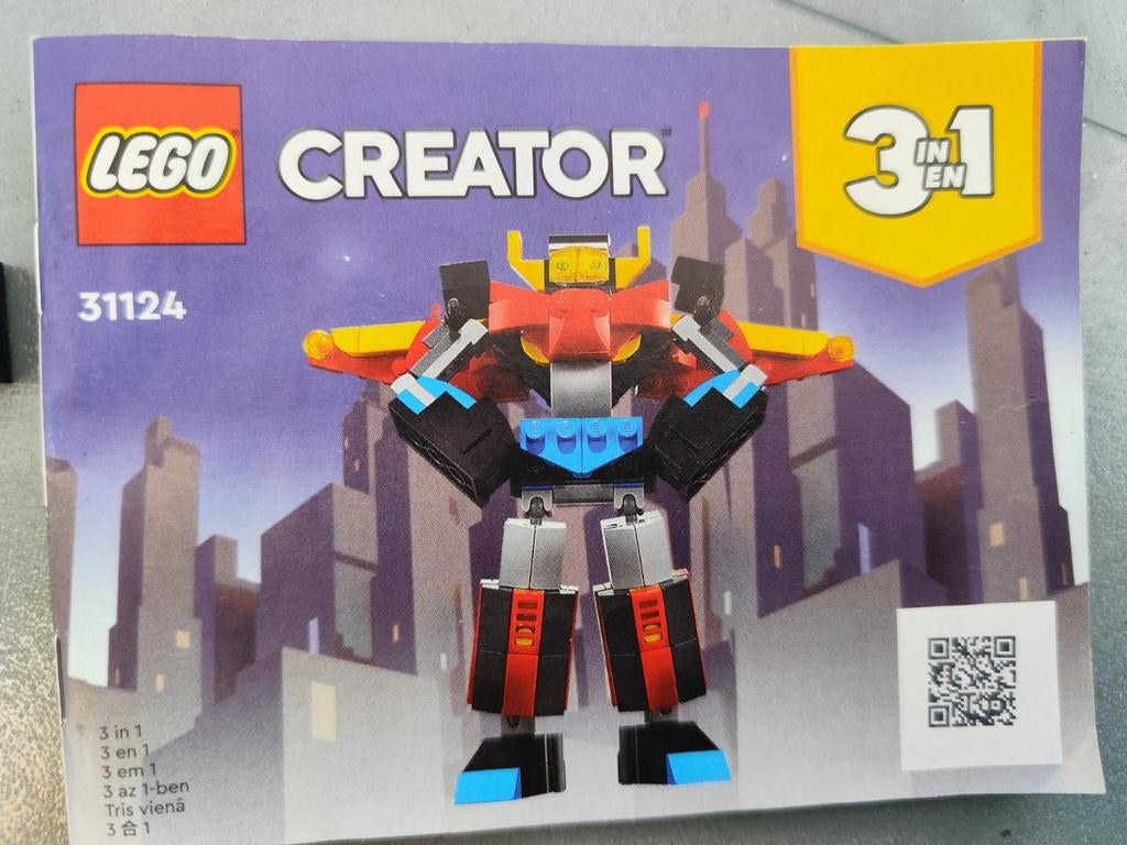 LEGO 31124 Creator 3 en 1, Enfants & Bébés, Enlèvement ou Envoi, Lego, Ensemble complet, Instructions incluses