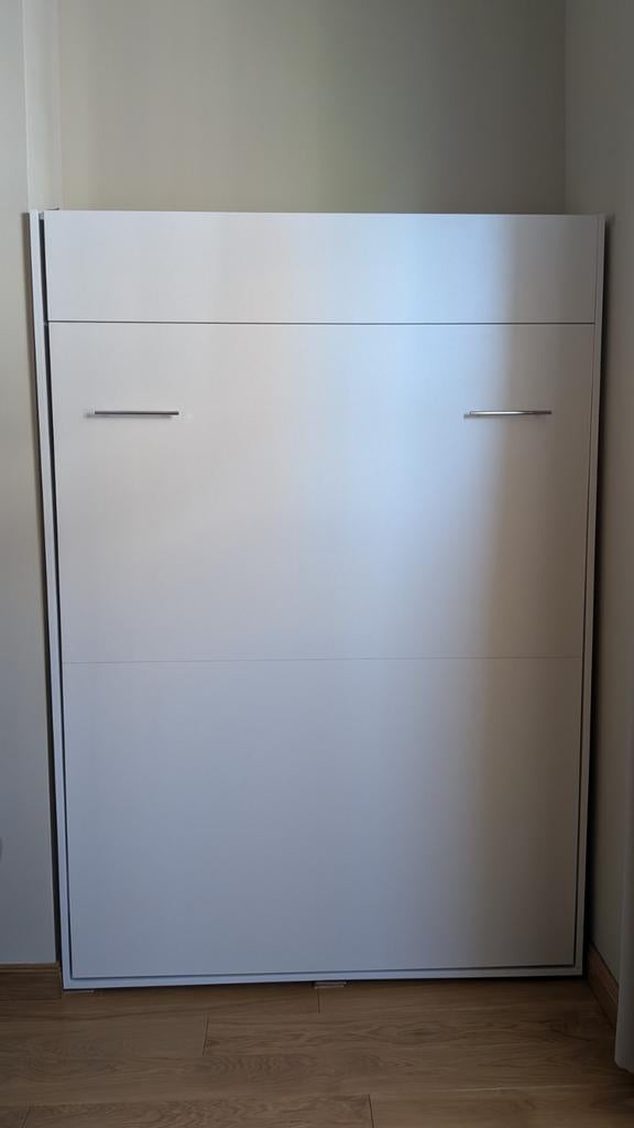 Lit scamoteable 140 + matelas + somier, Maison & Meubles, Matelas, Enlèvement, Utilisé, 200 cm