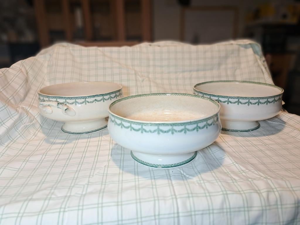 Plat service Boch Frères La Louviere Ney, Antiquités & Art, Enlèvement