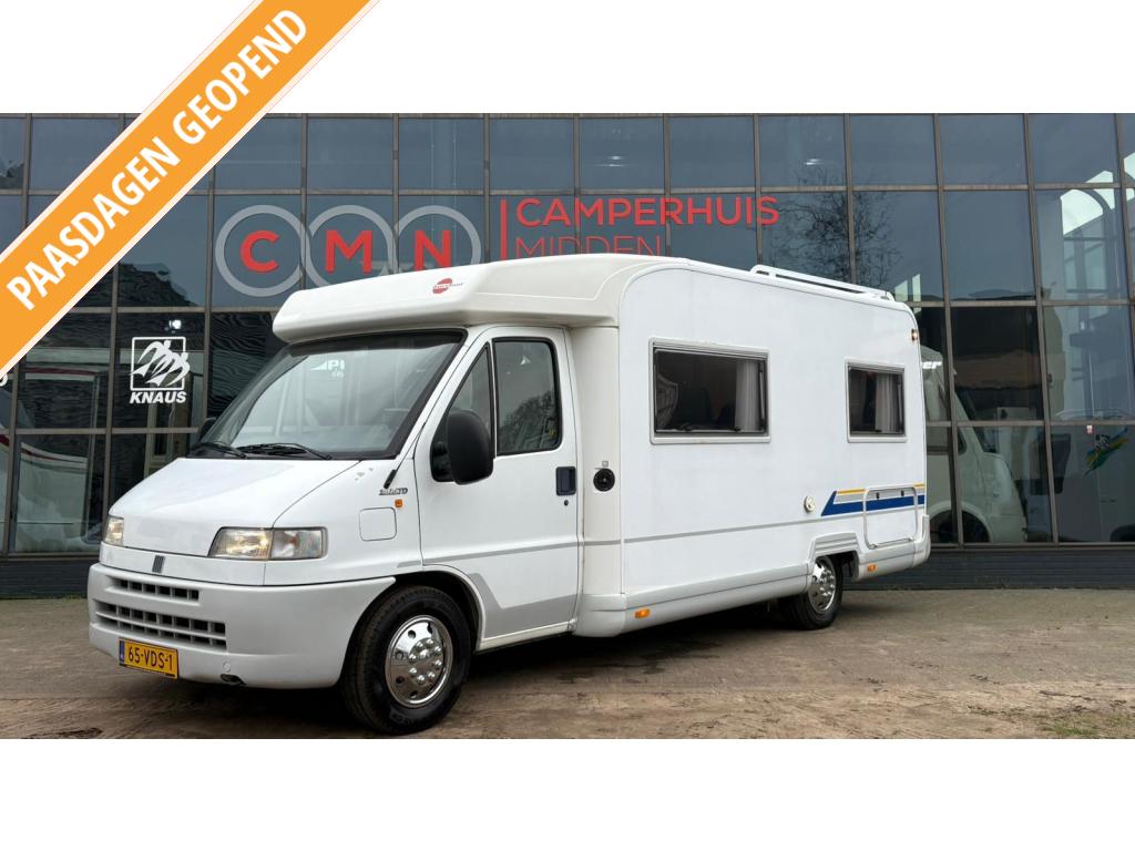 Bürstner Harmony T 604, Fiat ducato, Siège de train, Jusqu'à 4, 6 à 7 mètres, Boîte manuelle