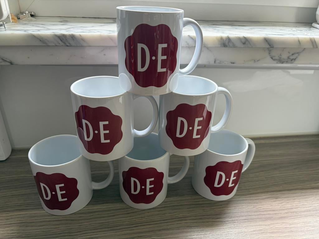 6 nieuwe mokken Douwe Egberts, Enlèvement, Comme neuf