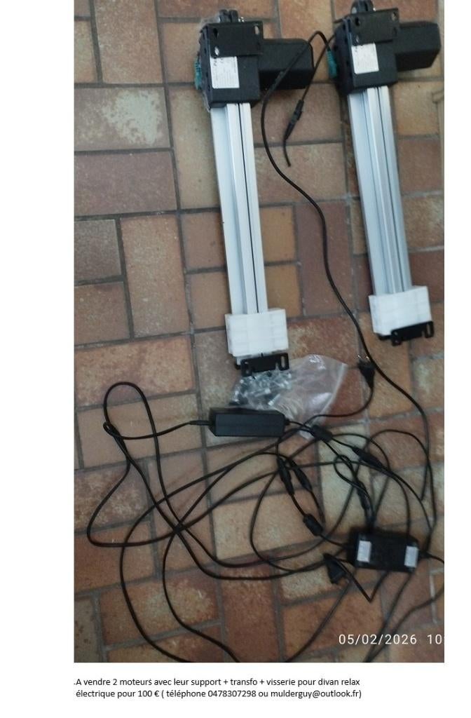 moteur pour canapé / relax électrique, Maison & Meubles, Canapés | Salons, Enlèvement ou Envoi, Comme neuf, Banc droit, Métal