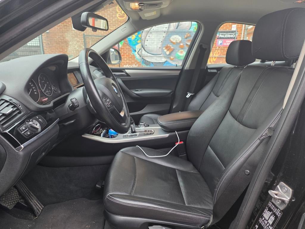 Bmw x4d xdrive, Auto's, Automaat, Zwart, Leder, Bedrijf