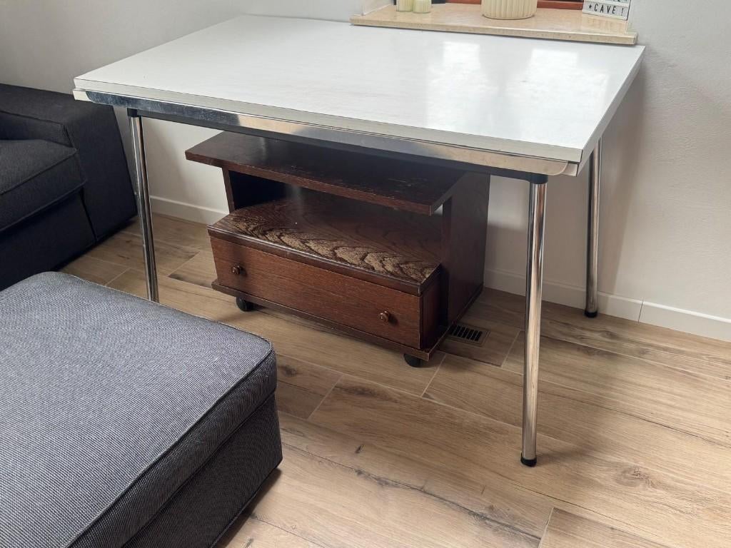 Tafel uitklapbaar, Huis en Inrichting, Ophalen, Gebruikt, 50 tot 100 cm, 150 tot 200 cm