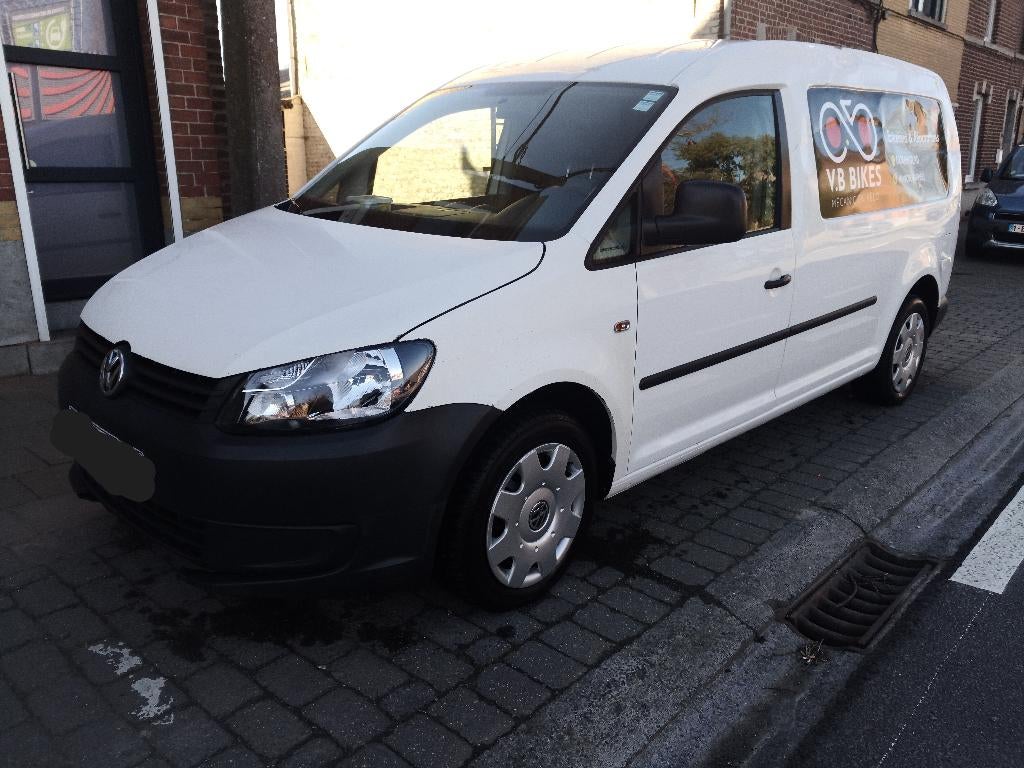 Caddy-Maxi 2,0tdi.185km.2014.Euro-5b.Prêt à être immatriculé, Voorwielaandrijving, Euro 5, Stof, 4 cilinders