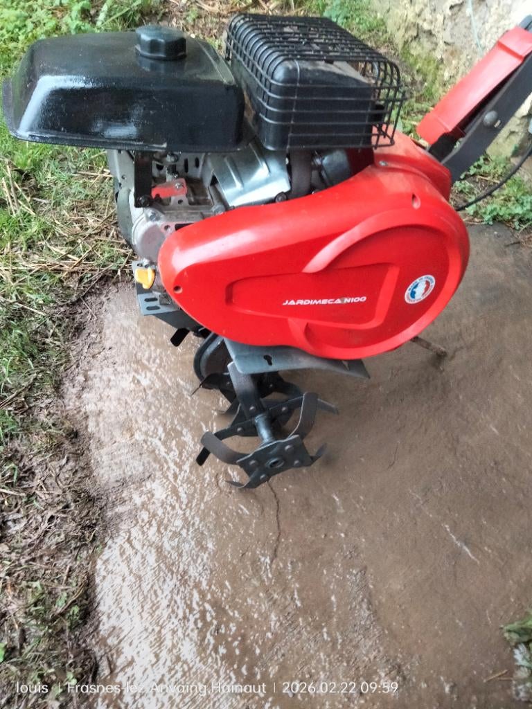 Motobineuse Jardimeca N100, Bricolage & Construction, Outillage | Fraiseuses, Utilisé, Essence, Enlèvement