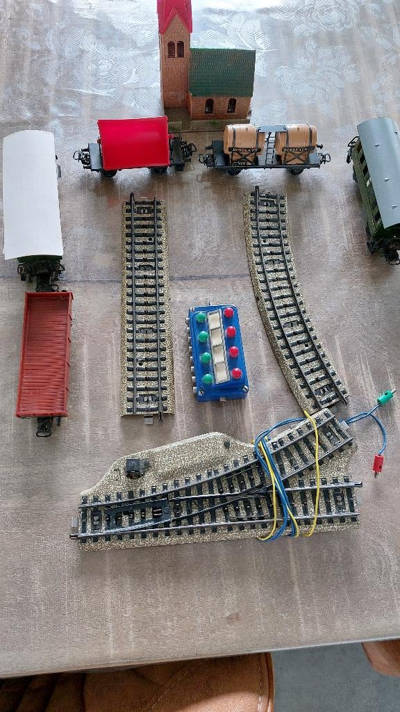 marklin; diverse onderdelen, Ophalen, Gebruikt, Treinset