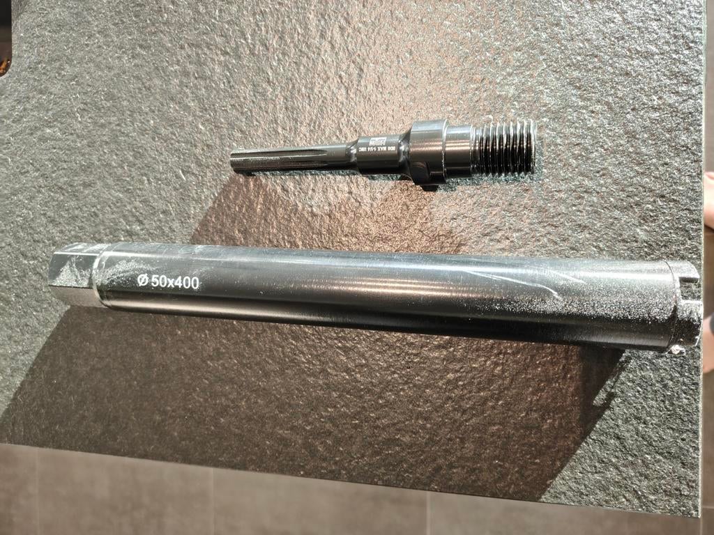 Diamantboor 50 x 400 + adapter SDS max, Bricolage & Construction, Enlèvement, Neuf