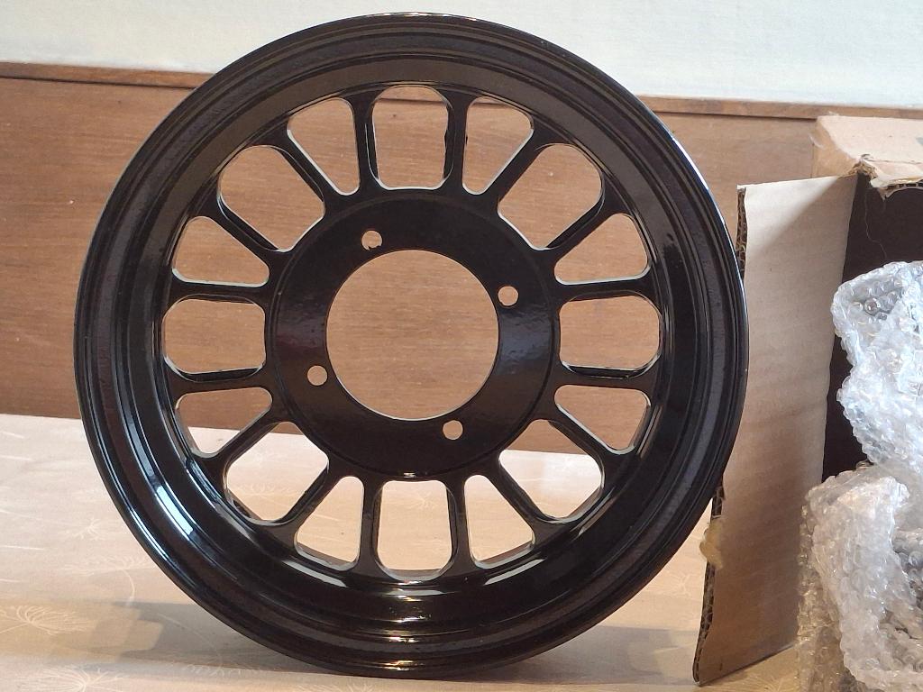 VELGEN 2 stuks MADMUNK MONKEY 10 inch  zwart, Auto-onderdelen, Banden en Velgen, Ophalen, Velg(en), Nieuw, Overige maten