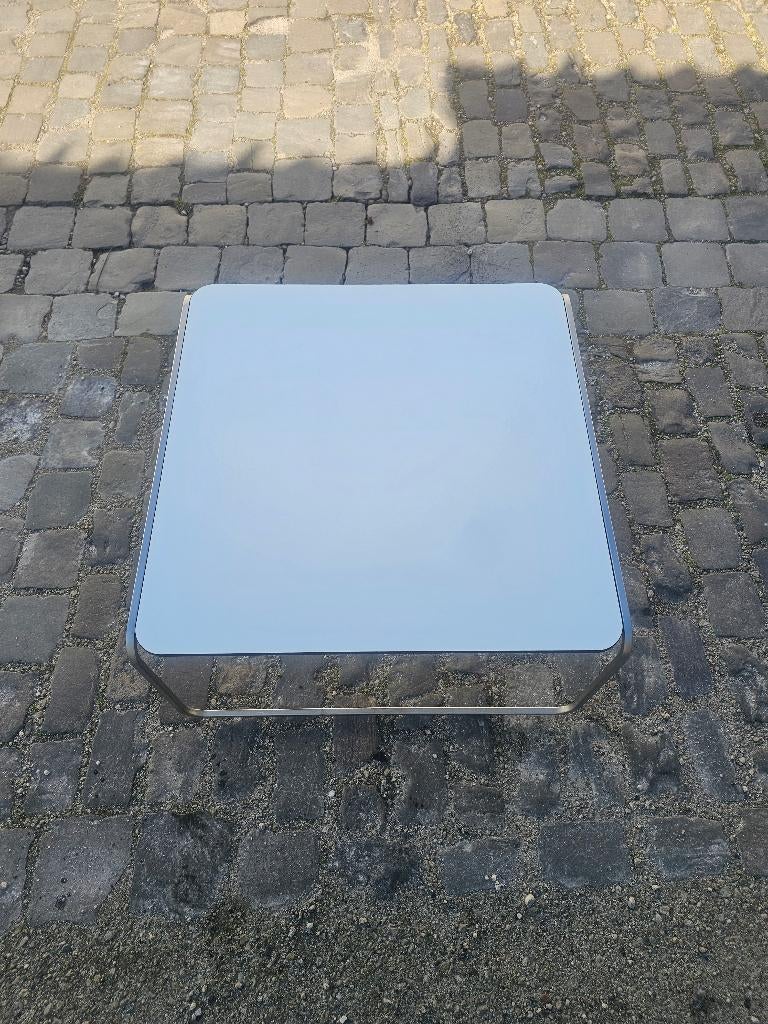 Table d'appoint La Palma Toé T57 70x70cm blanche, Maison & Meubles, Tables | Tables d'appoint, Comme neuf, Rectangulaire, Moins de 45 cm