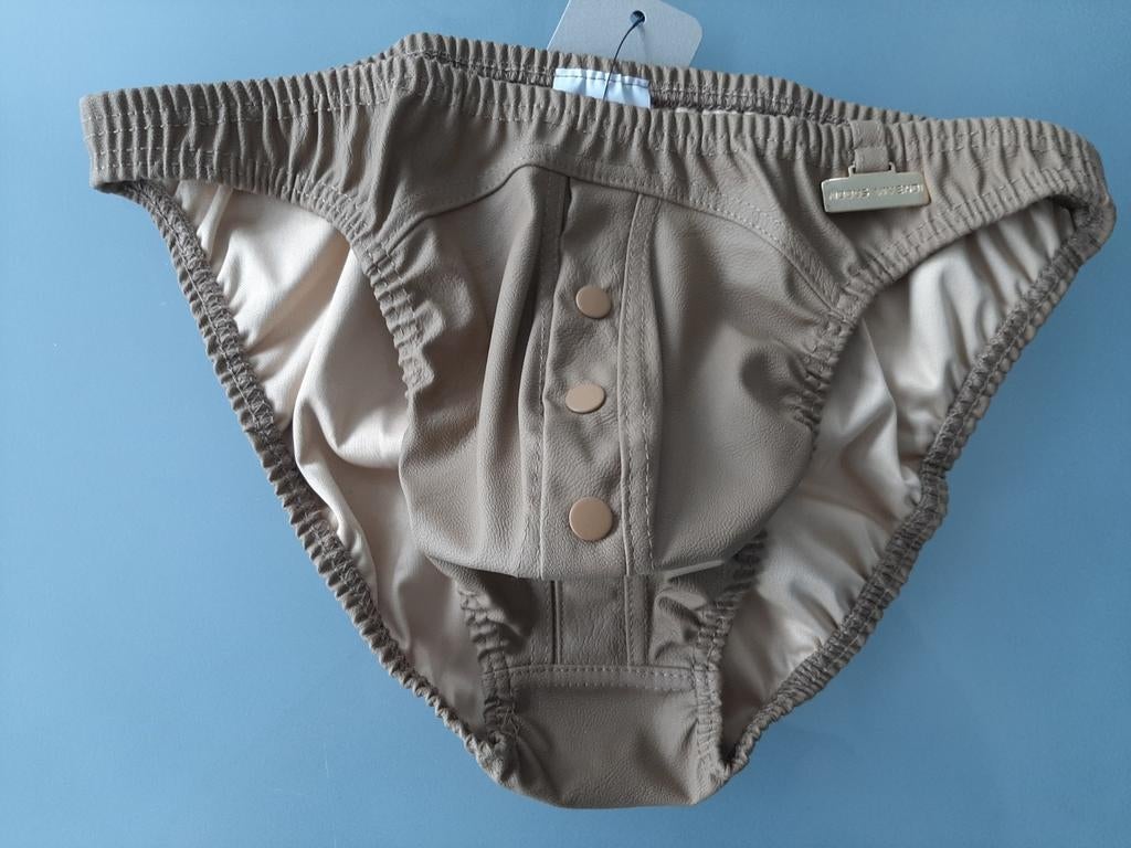 Sexy Lederen lock met knopen, Ophalen of Verzenden, Beige, Modus Vivendi, Slip
