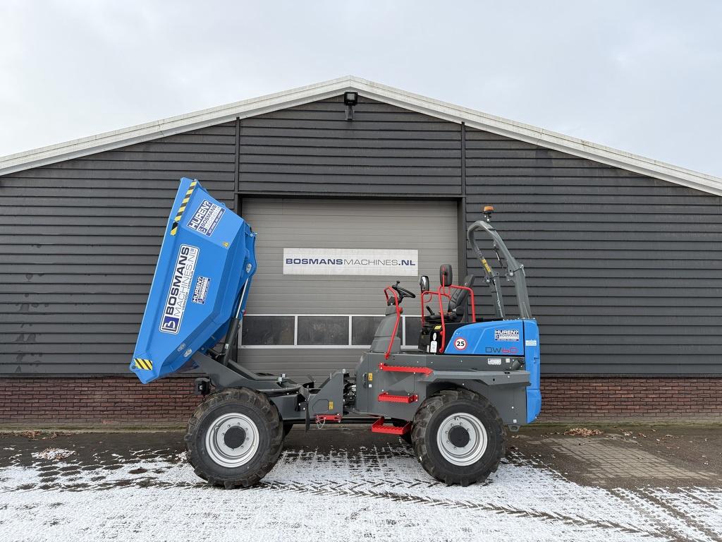 TE HUUR: Wacker Neuson DW60 wieldumper, Zakelijke goederen, Machines en Bouw | Transport