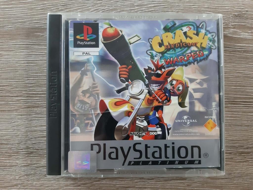 PS1 crash bandicoot 3 platinum, Ophalen of Verzenden