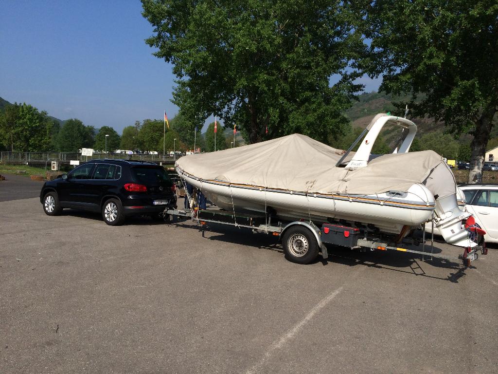 BAT 590 Pacific SL-Honda Motor 135Pk,RVS Schroef + Trailer., Gebruikt, 120 tot 200 pk, Benzine, Overige materialen