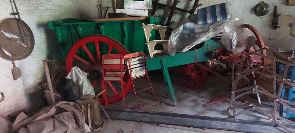 oude landbouwkar, Enlèvement