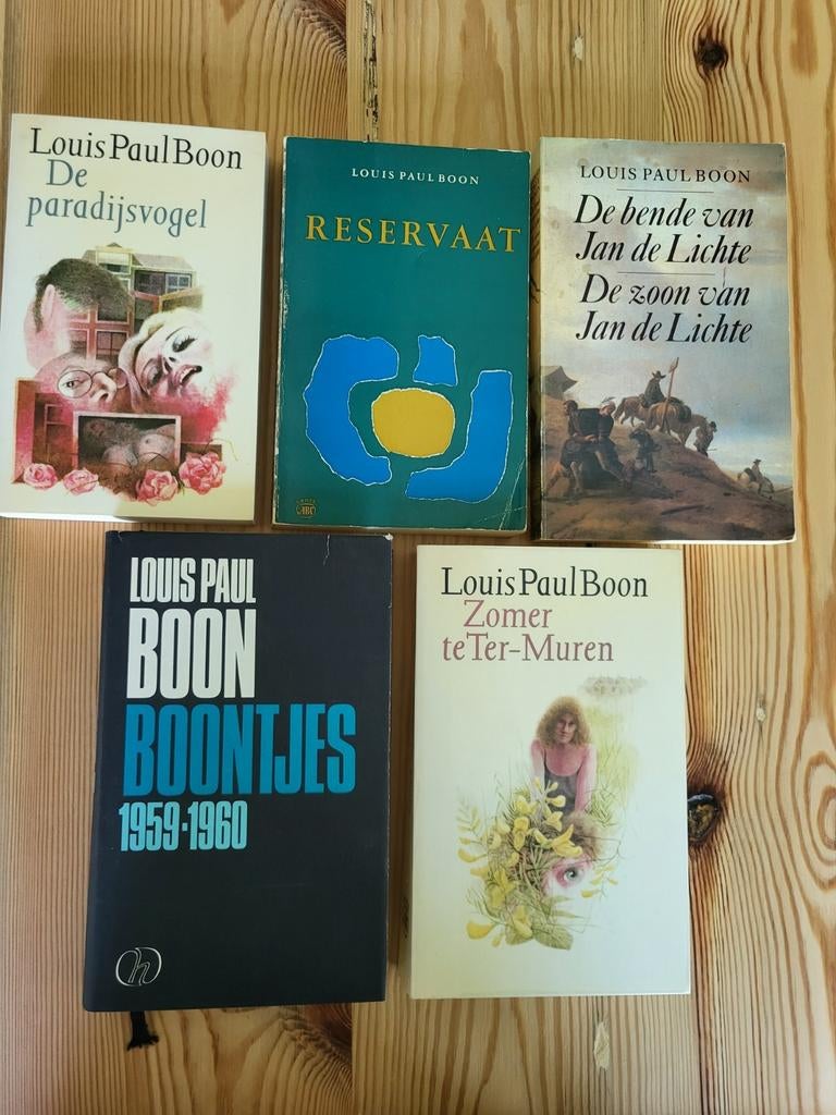 5x Louis Paul Boon, Enlèvement ou Envoi, Utilisé