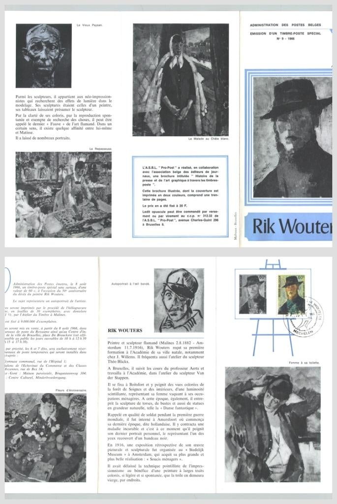 1966 Rik Wouters, Verzenden