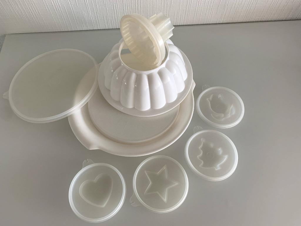 Tupperware Gourmet 1 litre, Enlèvement ou Envoi, Utilisé, Blanc