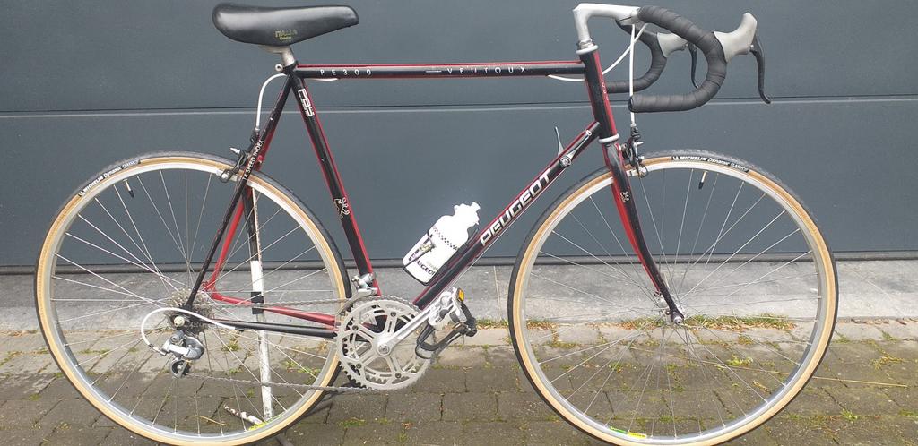 RETROKOERSFIETS PEUGEOT VENTOUX PE 300 1988-89gerestaureerd, Fietsen en Brommers, Fietsen | Racefietsen, Gebruikt, Heren, Overige merken