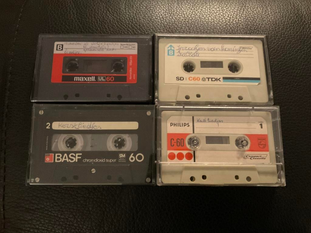 Cassettebandjes kerstliedjes/sprookjes, Ophalen of Verzenden, Zo goed als nieuw