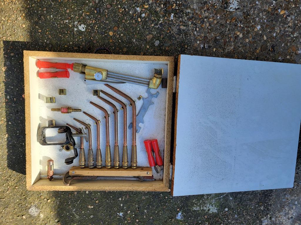 branderset autogeen, Doe-het-zelf en Bouw, Gereedschap | Lasapparaten, Ophalen, Gebruikt, Overige typen