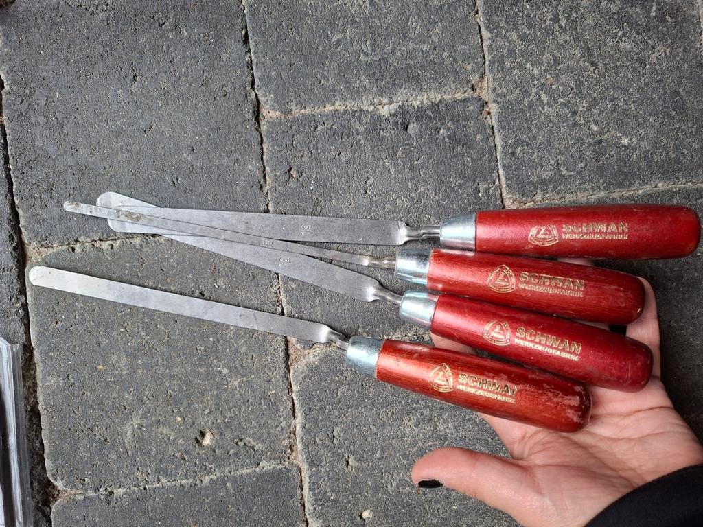 Lot de 4 dagues maçon, Bricolage & Construction, Enlèvement ou Envoi, Comme neuf