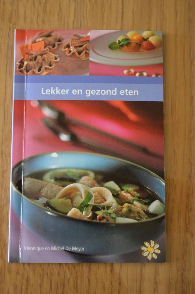 Lekker en gezond eten - Veronique en michel deMeyer, Enlèvement ou Envoi, Cuisine saine, Comme neuf, Autres régions