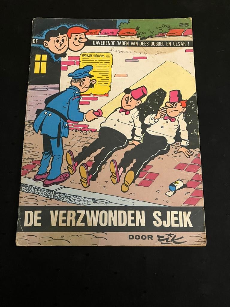 Dees Dubbel en Cesar nr 25 - De verzwonden sjeik., Boeken, Stripverhalen, Eén stripboek, Rik Clément, Ophalen of Verzenden, Zo goed als nieuw