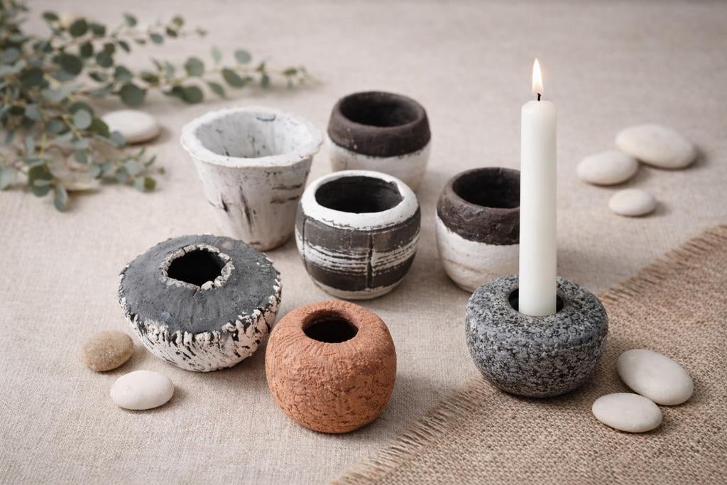 Keramiek potjes duimpotjes handgemaakt, Ophalen