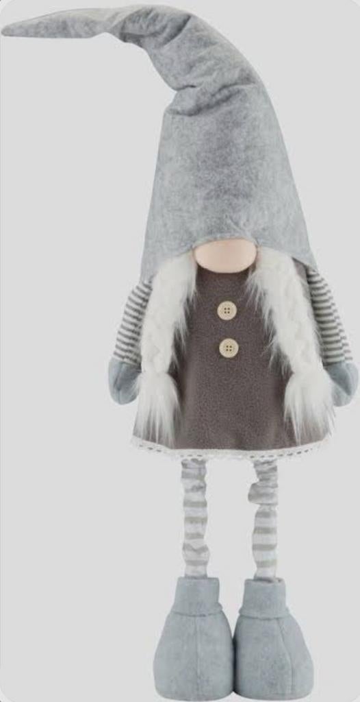 Kerstelf vrouw met verstelbare benen, Diversen, Kerst, Ophalen of Verzenden, Nieuw