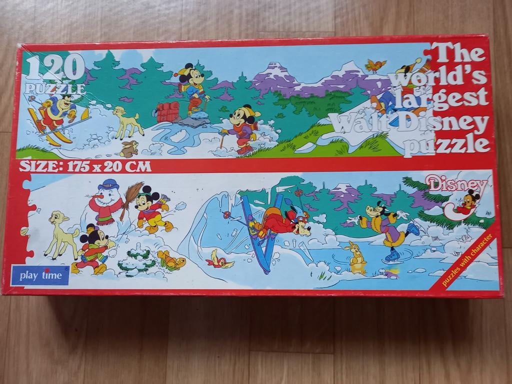 DIT IS DISNEY LARGEST VLOERPUZZEL, Ophalen of Verzenden