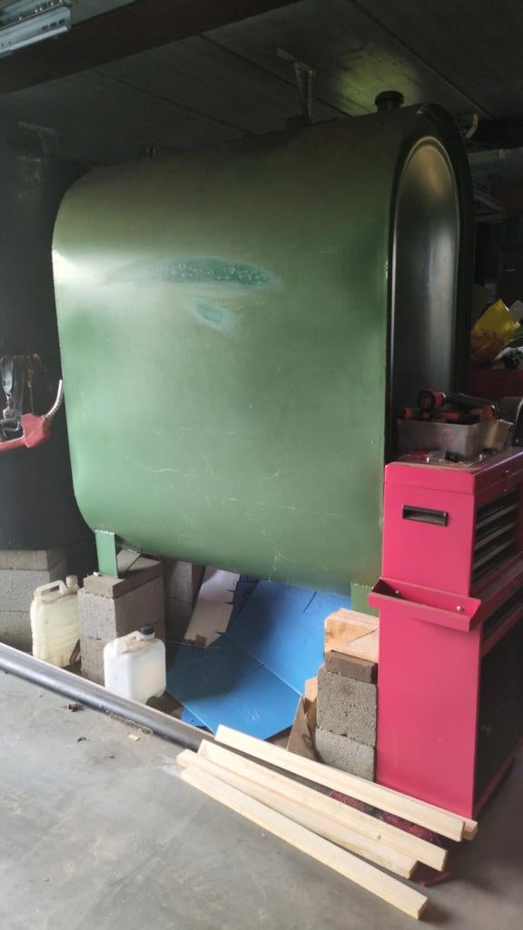 Mazouttank 1200 l, Diversen, Ophalen