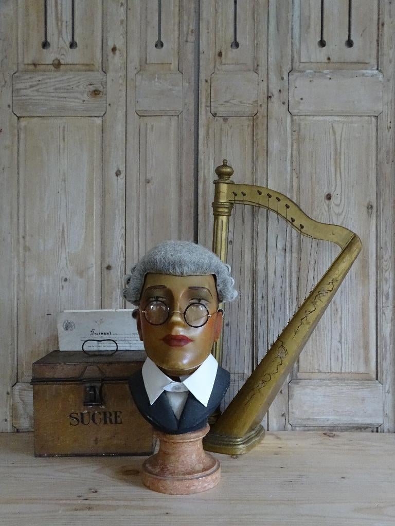 Oud hoedenhoofd in was, Ophalen of Verzenden